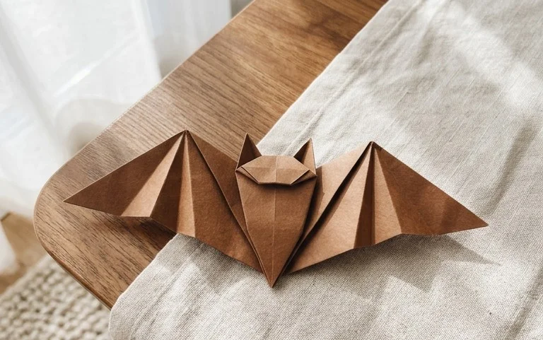 Origami Bat: Easy Halloween Paper Tutorial In 8 Steps